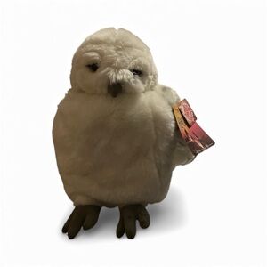 Harry Potter white owl puppet doll with 360 rotating head